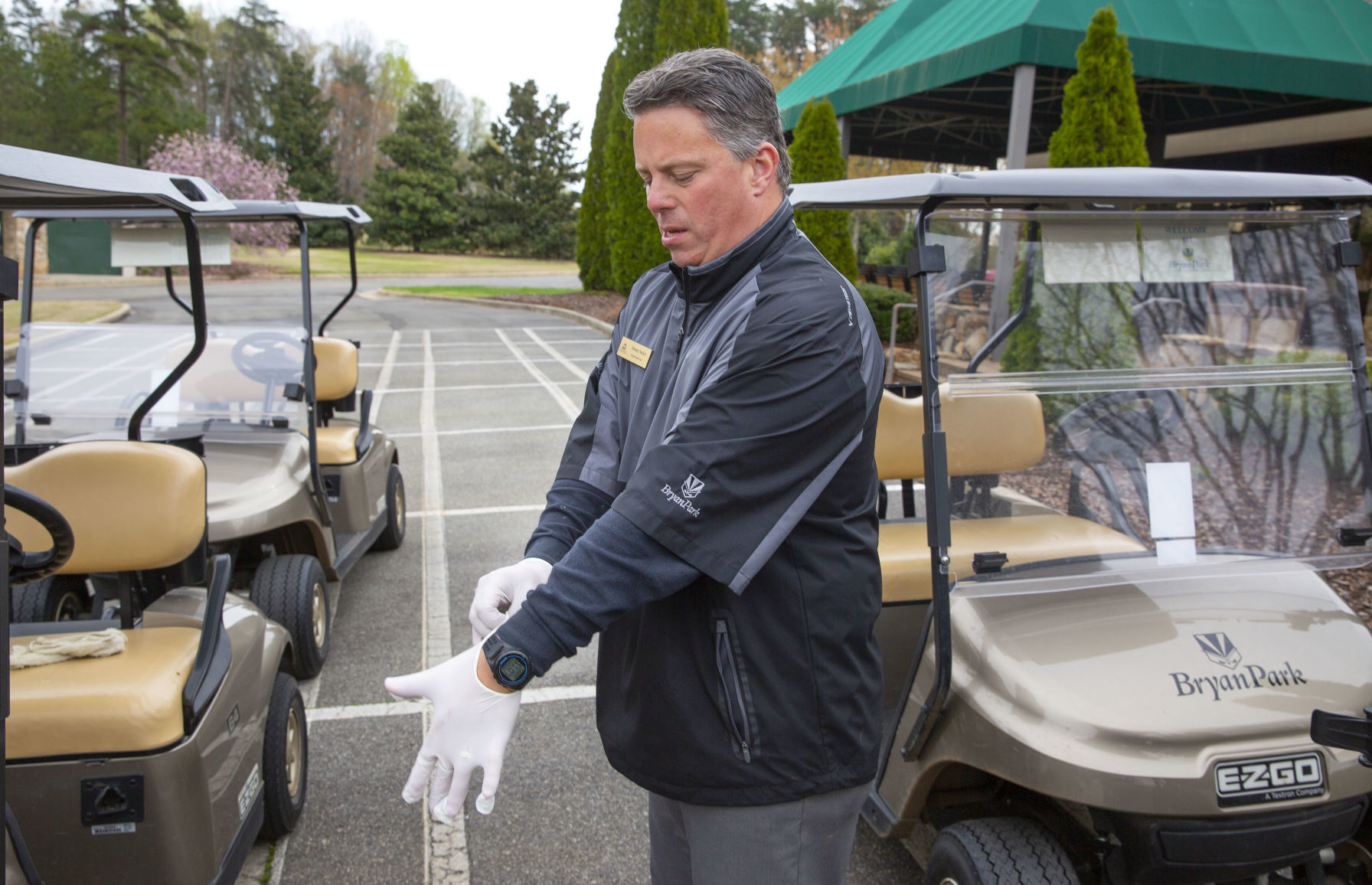 Bryan Park keeping course clean and sanitized for golfers